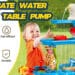 Yerloa Water Table Pump Cordless, Kids Water Pump for Water Table Toys, Compatible with Step 2 Water Table Pump Battery Powered, Water Table Accessories Small Rechargeable Summer Outdoor Activities