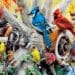 MasterPieces 1000 Piece Jigsaw Puzzle - Backyard Birds