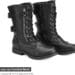 DREAM PAIRS Women's Combat Boots, Mid Calf Built-in Wallet Pocket Lace up Military Ankle Booties