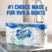 Scott Rapid-Dissolving Toilet Paper, 12 Double Rolls, Sustainable, Septic-Safe, Toilet Paper