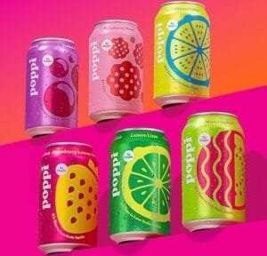 Buy One 12-pack of Poppi Soda, Get 50% off One