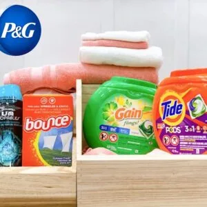 Gain and Downy laundry products including detergent and fabric enhancers