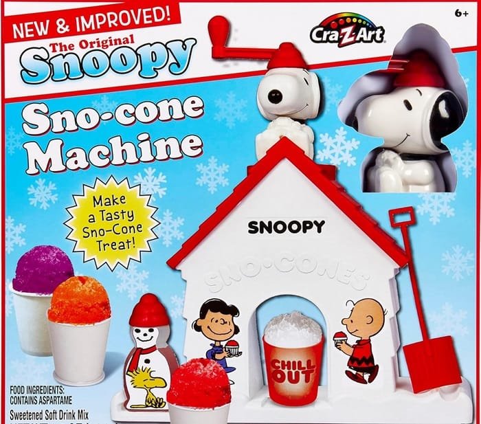 SALE! Snoopy SNO-Cone Machine
Turn regular ice cubes into cool and refreshing sno-cones!
Click ---> HERE