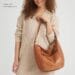 Visit the The Sak Store The Sak Sequoia Hobo Bag - Premium Large Leather Women's Handbag for Everyday & Travel - Durable Purse With Zipper Pocket