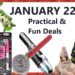 DOUBLE PROMOTION ON SELECT SUPPLEMENTS!, SALE! Rubbermaid Instant Read Cooking & Grilling Thermometer, SALE! Women Winter Knitted Accessory Set, SALE! DRECELL Handheld Cordless Vacuum, SALE! Highlights Valentine’s Hidden Pictures Puzzles, SALE! Think Fun Invasion of the Cow Snatchers Logic Game