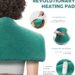Heating Pad for Back Pain & Cramps, 24"x 20" Electric Heating Pad for Shoulder, Neck, Cramp, Menstrual Pain, Christmas Gifts for Women Men Mom Dad, Auto-Off, Machine Washable, Moist/Dry Heat pad,Green