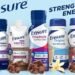 Ensure Max Protein and Ensure Original nutrition shakes in assorted flavors