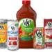 Selection of V8 drinks and juices including V8 Energy and fruit and vegetable juice