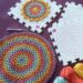 Circular Interlocking Crochet and Knitting Blocking Boards