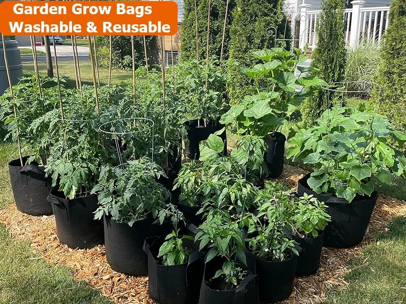 SALE! Delxo 5 Gallon 20 Pack Grow Bags
Thickened Nonwoven Garden Plant Growing Bags with Handles for Planting
Other size and quantity options also available
Click ---> HERE