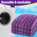 6 Pack Replacement Mop Pads, Reusable Microfiber Mop Pads, Wetjet Pads Refills for 13β-18β Spray Mop, Machine Washable for Multi-Surface Floor Cleaning (11.5 Purple)