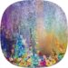 Rimilak Small Mouse Pad 6.6 Inch, Takes up Wrist and Mouse Space, Waterproof Compact Mini Mouse Mat for Laptop Computer Wireless Mouse Keyboard Home Office Travel,Watercolor Flowers