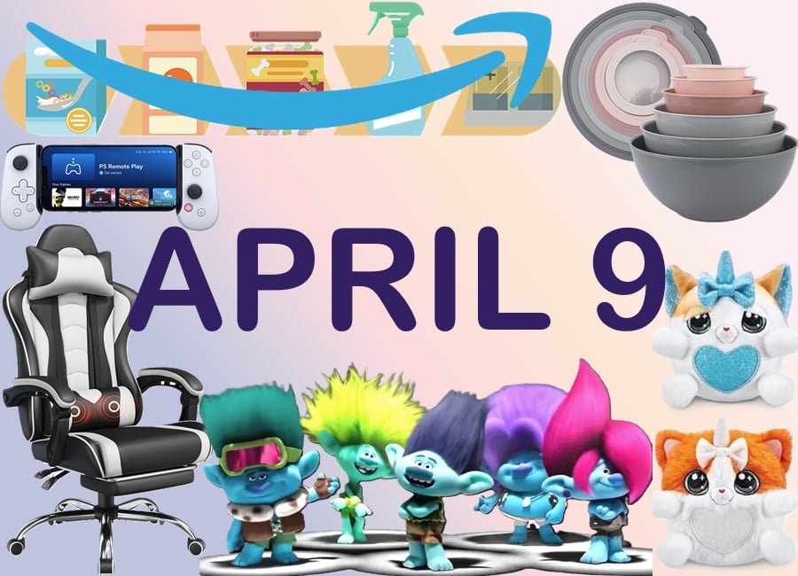 25% coupon on Amazon brands Grocery & Household Essentials, SALE! Cook With Color Nesting Mixing Bowl Sets, BACKBONE One Mobile Gaming Controller for iPhone, Yaheetech Adjustable Gaming Chair, Trolls 3-Movie Collection Blu-ray + Digital, Rainbocorns Kittycorn Surprise Series 2