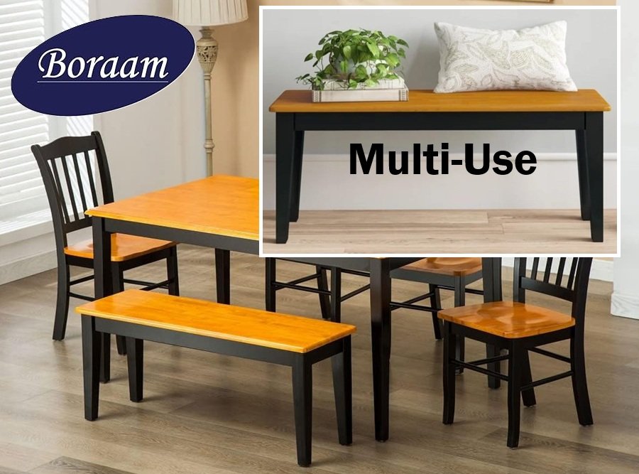 SALE! Boraam Rubberwood Shaker Bench
Constructed with solid rubberwood, Protective floor glides on legs. Measures 14"D x 44"W x 18"H
Click ---> HERE