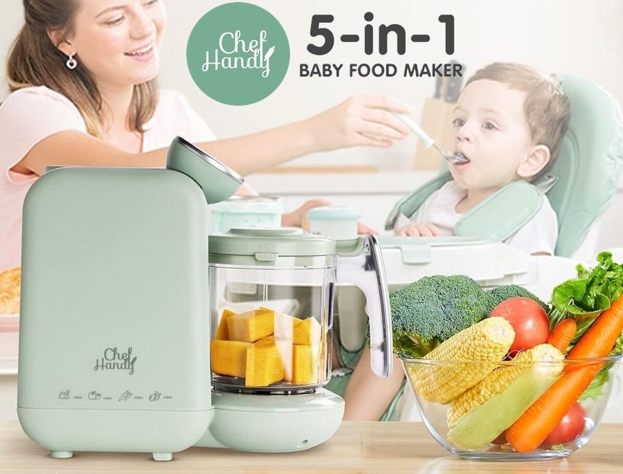 SALE! Chefhandy One Step Baby Food Maker All 3 colors have a coupon Processes and cooks all in one unit. Steams, blends, sterilizes and warms bottles Click ---> HERE