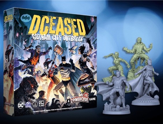 SALE! Spin Master Games DCeased: Gotham City Outbreak
A strategy game where players control the last uninfected superheroes of DC Comics facing off against zombie heroes & hordes.
Click ---> HERE