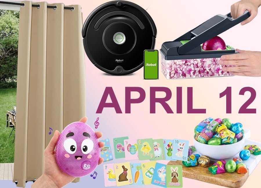 PROMOTION! Save $10 when you spend $40 on Easter Candy, SALE! HomeHacks 12-in-1 Multifunctional Food Chopper, SALE! HolidayIdeas Outdoor Gazebo & Patio Curtains, SALE! iRobot Roomba 671 Wi-Fi Connected Robot Vacuum, SALE! Eggcellent Hide & Seek Easter Egg Game, SALE! Arizona GameCo Easter Bunny Go Fish