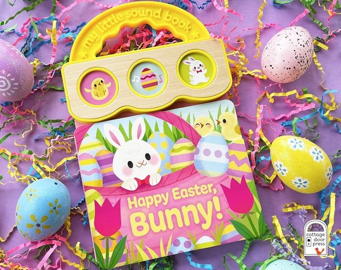 SALE! Happy Easter, Bunny! Sound Board Book
Clip the coupon
Icons on each page correspond with the sound buttons
Click ---> HERE