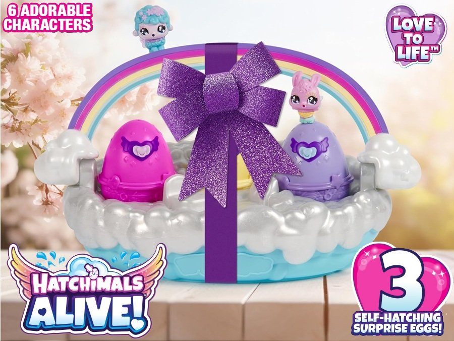 SALE! Hatchimals Alive Easter Basket Includes 6 Hatchimals Click ---> HERE