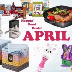 Save 15% when you spend $30 on Hershey Company Snacks, SALE! Lodge Cast Iron Square Grill Pan, Kwikset SmartCode 10-Button Door Lever, SALE! Kitinjoy Microfiber Cleaning Cloths, Polly Pocket 2-pack Peeps Mini Playsets, Light-up Easter Bubble Wands