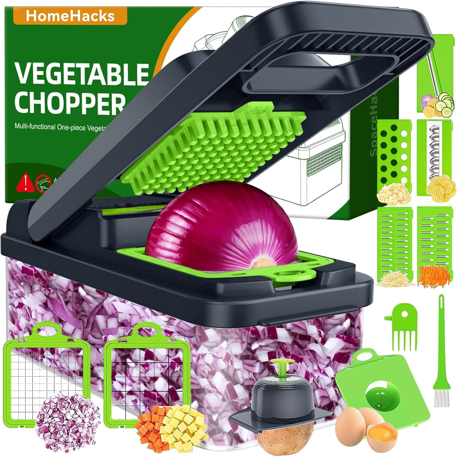 SALE! HomeHacks 12-in-1 Multifunctional Food Chopper
Clip the 20% coupon AND click the 40% "redeem" button. I've NEVER seen it that cheap!
Click ---> HERE