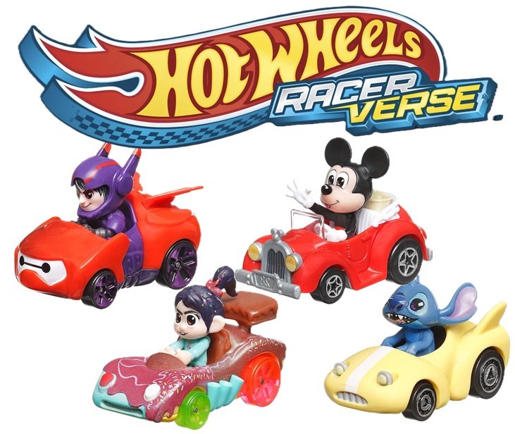 SALE! Hot Wheels Mattel Disney and Pixar RacerVerse 4-Pack
1:64 Scale Die-Cast Cars with Character Drivers, Optimized for Track Racing
A Marvel 5-pack is also available
Click ---> HERE