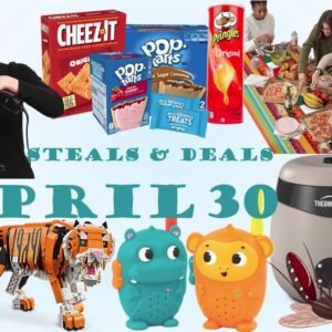 25% coupon on Kellogg's Products, SALE! Party Tablecloths for Folding Tables, SALE! REVLON One-Step Hair Dryer and Styler, SALE! Thermacell E-Series Rechargeable Mosquito Repeller, SALE! LEGO Creator 3 in 1 Majestic Tiger Building Set, SALE! Hippo & Monkey Walkie Talkie Set.