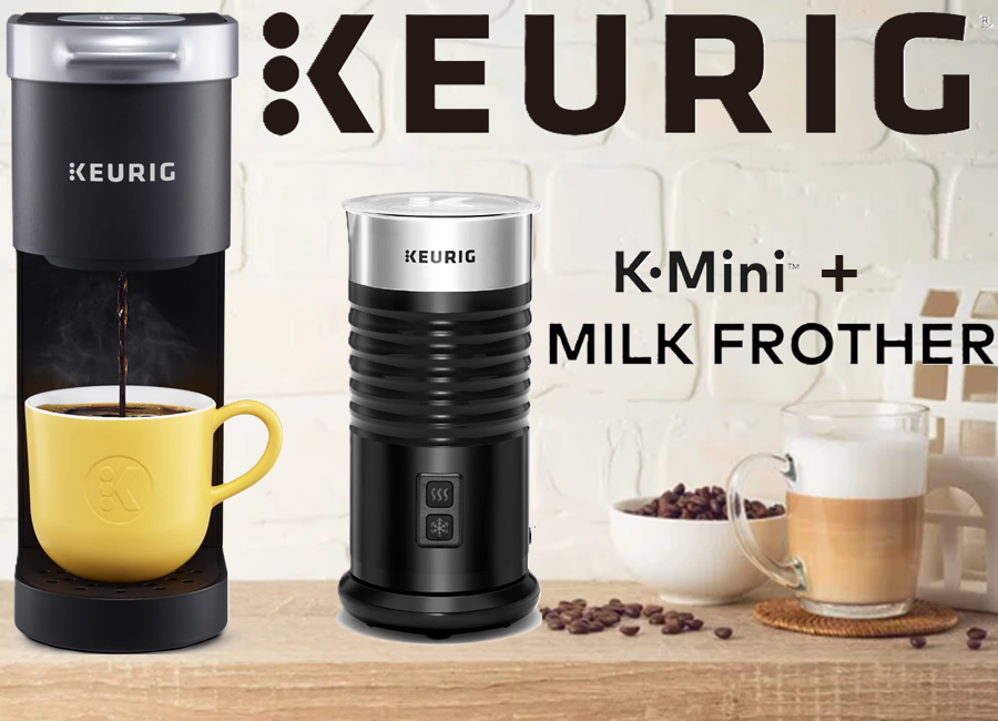 SALE! Keurig Barista Bar Bundle K-Mini bundled with Electric Milk Frother Click ---> HERE