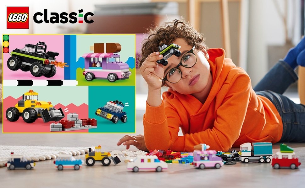 SALE! LEGO Classic Creative Vehicles Building Kit
Ice Cream Truck, Police Car, Model City Cars and More
Click ---> HERE