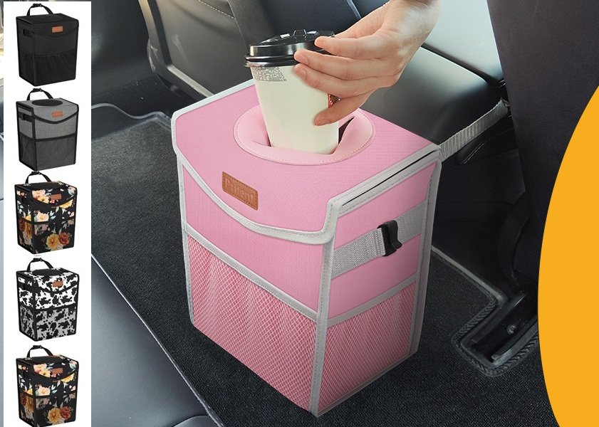 SALE! Multi-purpose Leakproof Car Trash Bin
Also works as an organizer or mini cooler.
Several colors and prints to choose from.
Sit flat on the floorboard, place in center console, or hang it from the seat headrest.
Click ---> HERE