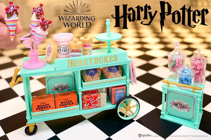 SALE! MGA's Miniverse Harry Potter Honeydukes Trolley
Comes with 50+ pieces to build your own Honeydukes themed mini trolley and candy stand
Click ---> HERE