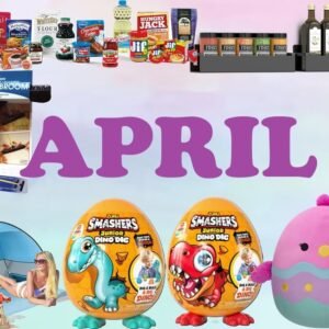20% coupon on Pantry Staples, SALE! Magnetic Spice Storage Rack Organizer, SALE! Gorich Beach Tent Sun Shelters, SALE! FURemover Pet Hair Rubber Broom with Squeegee, SALE! Smashers Junior Dino Dig T-Rex Large Egg, SALE! Squishmallows Easter Egg Chicks