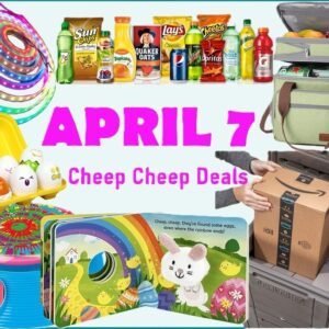 Save $5 when you spend $20 on Pepsico Products, Double Decker Lunch & Cooler Bag, Step2 Package Delivery Box, LED 32ft Strip Lights, 50% off Hanes Women’s Apparel, Cra-Z-Art Scented Spinning Art Machine, TOMY Toomies Hide & Squeak Easter Eggs, Buy One Get 50% off One on a selection of Kids Books & More