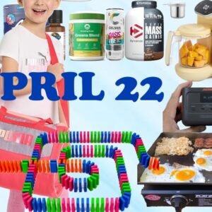 PROMOTION! Buy One Get 50% off One on Sports, Protein & Nutritional Products, SALE! Chefhandy One Step Baby Food Maker, SALE! Jackery Explorer 100 Plus Power Station, SALE! Char-Griller Flat-Top Steel Griddle, SALE! PUMA Kids’ Evercat Transformation Duffel Bag, SALE! Lily Hevesh Domino Creations Building & Game Set