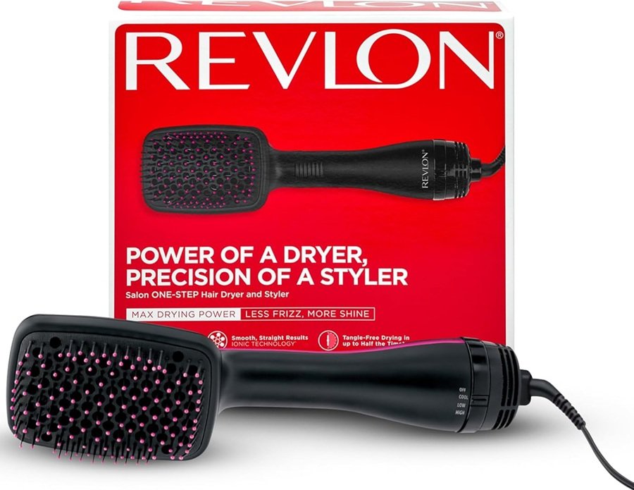SALE! REVLON One-Step Hair Dryer and Styler
All-in-One Detangling and Straightener Brush
Click ---> HERE