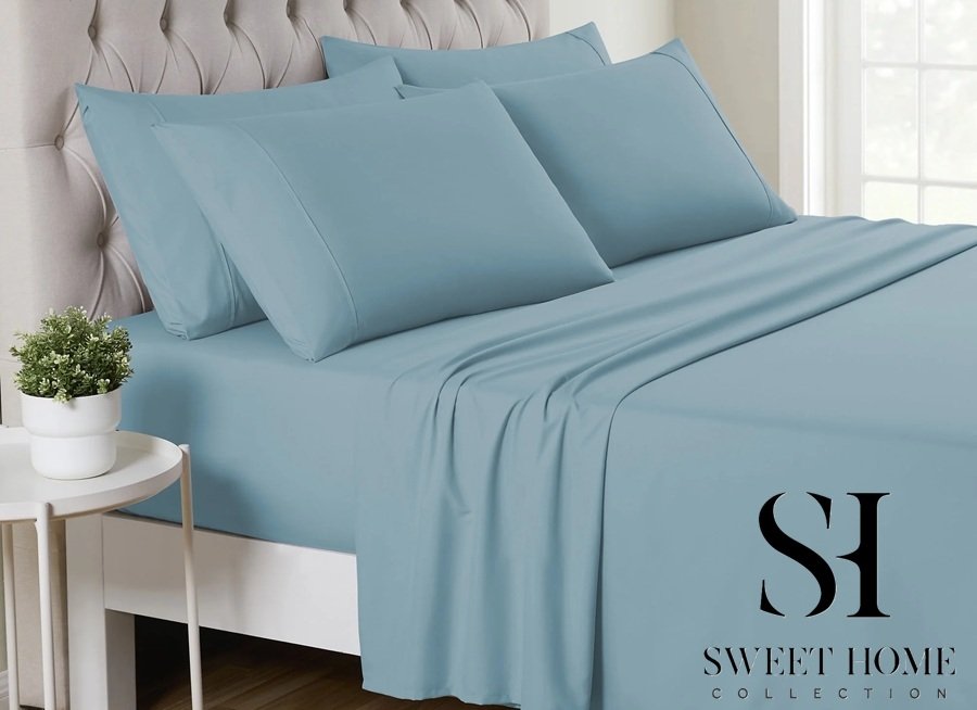 SALE! Sweet Home Brushed Microfiber Sheet Sets
Colors and prints for most bed sizes.
I saw many with good discounts, but some aren't deals.
Click ---> HERE