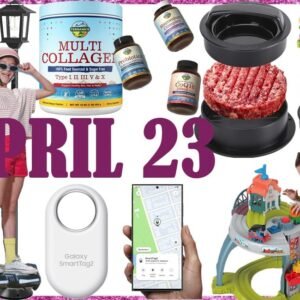 Terranics Nutritional Products, SALE! 3 in 1 Non-Stick Burger Mold, SALE! PASAMIC 2-Pack Solar Lamp Posts, SALE! Samsung Galaxy SmartTag2 Bluetooth Tracker, SALE! Thomas & Friends My First Train Table, SALE! Jetson Hoverboard with Built in Bluetooth Speaker.