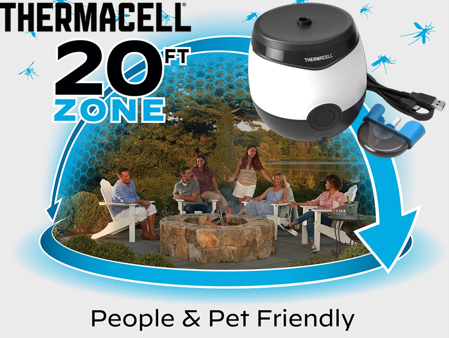 SALE! Thermacell E-Series Rechargeable Mosquito Repeller
20’ Mosquito Protection Zone, Bug Spray Alternative, Scent Free
Several options to choose from.
Click ---> HERE