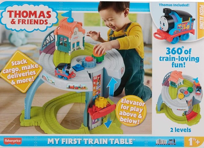 SALE! Thomas & Friends My First Train Table
With Track, Cargo Stacking & Fine Motor Activities for Toddlers & Preschoolers
Click ---> HERE