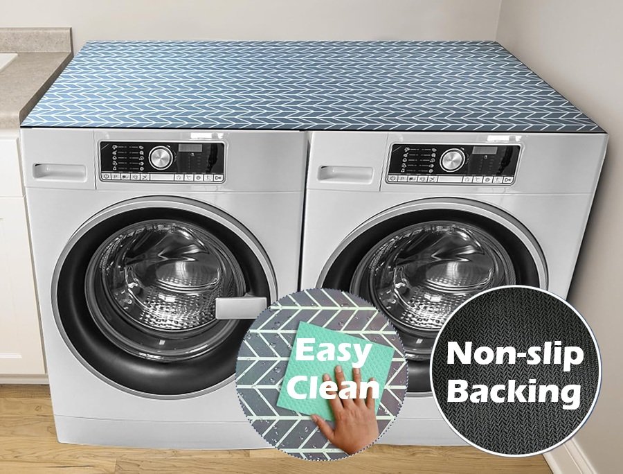 SALE! Washer and Dryer Top Protector Mat
Clip the coupon
54" x 27.5", Non-slip, Dust-proof, Moisture-absorbing. Can be cut to fit odd sizes.
Click ---> HERE