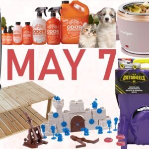 25% coupon on Angry Orange Products, SALE! Crock-Pot 20-Ounce Electric Lunch Box, SALE! Acacia Wood Outdoor Coffee Table, SALE! GermGuardian 4-In-1 HEPA Air Purifier, SALE! Goliath Crossbows & Catapults Castle Battle Game, SALE! Fisher-Price DC Batwheels Batmobile Carrying Case, Promotion! 20% Coupon on Dolls,  Promotion! 25% Coupon on Toys, Find Mother’s day deals below!