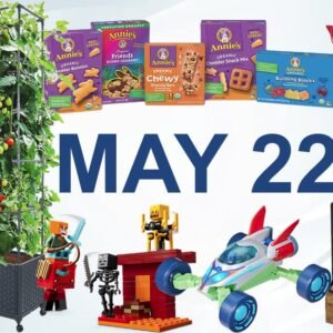 35% coupon on Annie’s Products, SALE! Silicone Cooking Utensils Sets, SALE! Skinny Side Tables with Slide Out Storage Drawers, SALE! Self Watering Planter Boxes with Trellis, SALE! LEGO Minecraft The Nether Lava, SALE! PJ Masks Power Heroes PJ Explorider