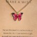 Cute Butterfly Pendant Necklace