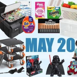 PROMOTION! Get a $15 credit when you spend $50 on Household Essentials, SALE! TBMax Produce Saver Containers Sets, SALE! HOTOR Trunk Organizer with Removeable Cooler, SALE! Heavy Duty Furniture Movers with Wheels, SALE! Radio Flyer Toddler Busy Buggy, SALE! Bop It! Star Wars Darth Vader Game.