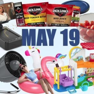  25% coupon on Jack Links, SALE! Anchor Hocking 2 Cup Glass Storage Bowl Sets, SALE! Phone Stand with Bluetooth Speaker, SALE! Vornado Pivot Personal Air Circulator Fan, SALE! Fisher-Price Little People Preschool Playset, SALE! SLOOSH 2-Pack 40″ Inflatable Pool Floats