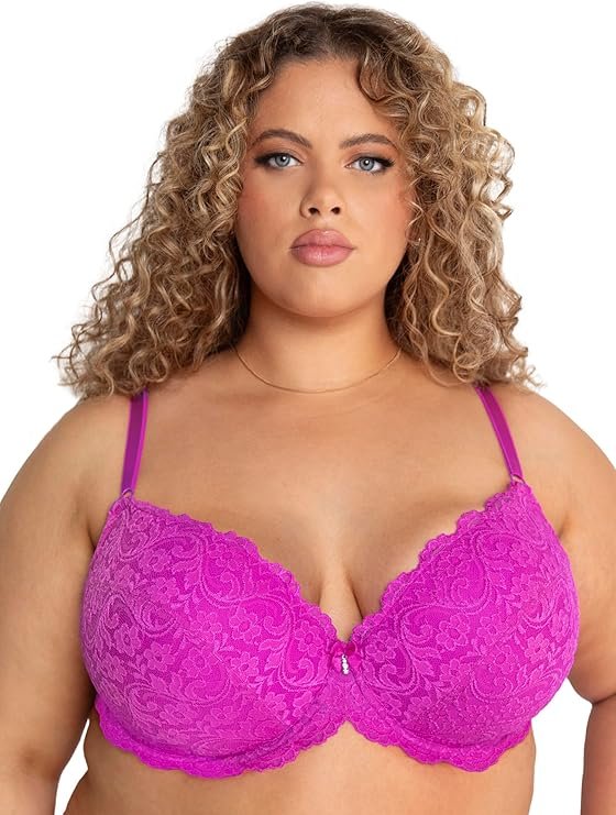 Smart & Sexy Womens Iconic Lace Push Up Bra