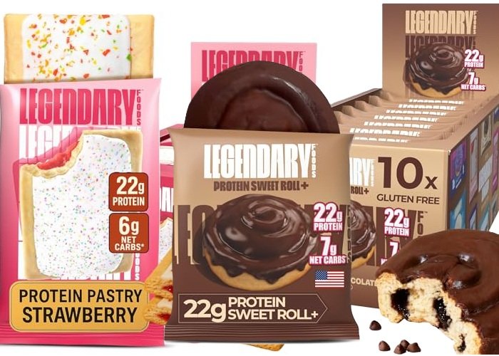 40% coupon on Select Legendary Foods Protein Pastries
Save even more when you check out with Subscribe & Save.
The coupon may be one use only.
CLICK HERE