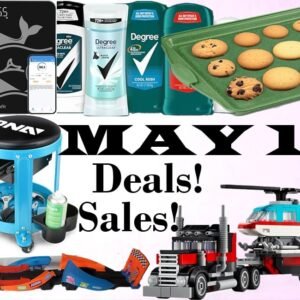 Sale on Degree Deodorant, SALE! BAKKEN Carbon Steel 8pc Baking Pan Set, SALE! Vitafit Amazing 600lb Smart Bathroom Scale, SALE! DNA MOTORING Round Mechanics Roller Stool, SALE! LEGO Creator 3 in 1 Flatbed Truck with Helicopter, SALE! Mattel Disney and Pixar Cars Glow Racers Track Set