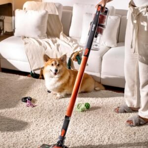 Shark Pet Cordless Stick Vacuum with XL Dust Cup, LED Headlights, Removable Handheld Vac, Crevice Tool, Portable Vacuum for Household Pet Hair, Carpet and Hard Floors, 40min Runtime, Grey, IX141