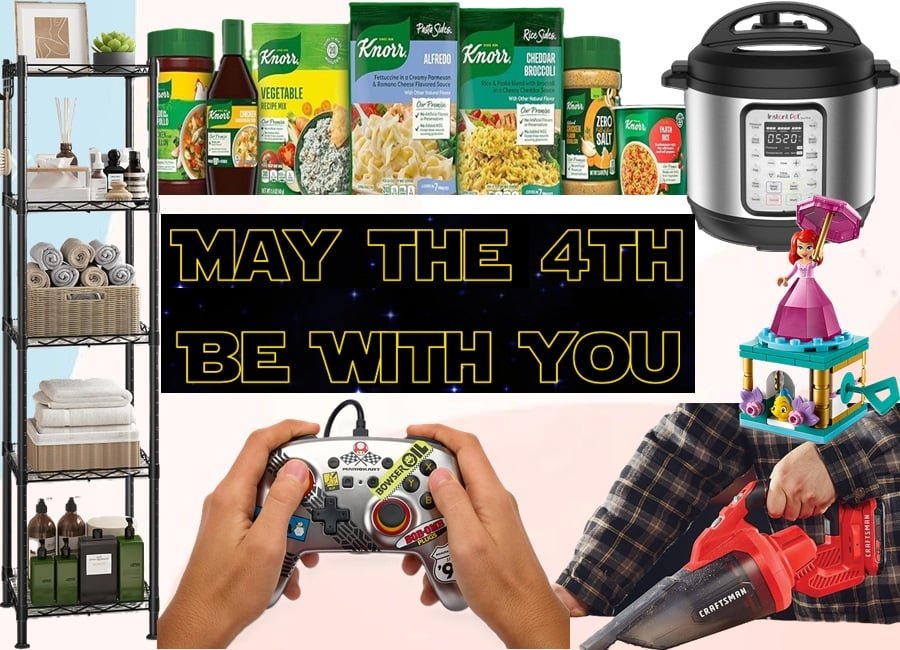 15% coupon on Unilever Pantry Staples, SALE! Instant Pot 6 Quart Duo Plus 9-in-1, SALE! Craftsman V20 Cordless Hand Vacuum, SALE! Adjustable Storage Shelving Units, SALE! PowerA Enhanced Wired Controller for Nintendo Switch, SALE! LEGO Disney Princess Twirling Ariel